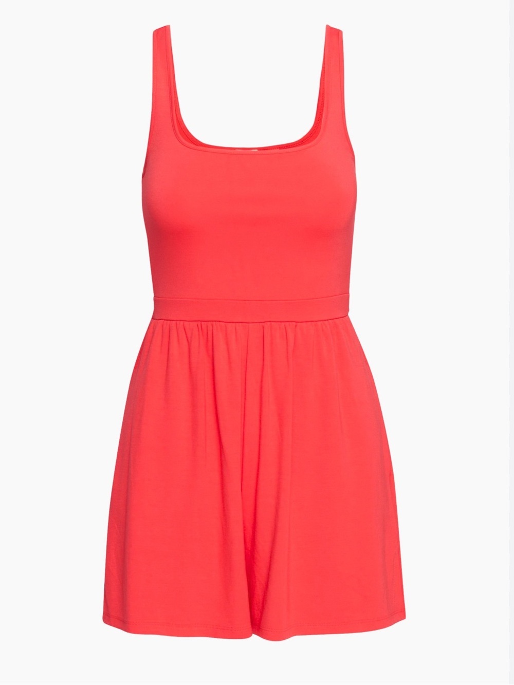 Aritzia Wilfred Market Romper | Coral Red | Sleeveless | Pockets | Size XS - Picture 5 of 12